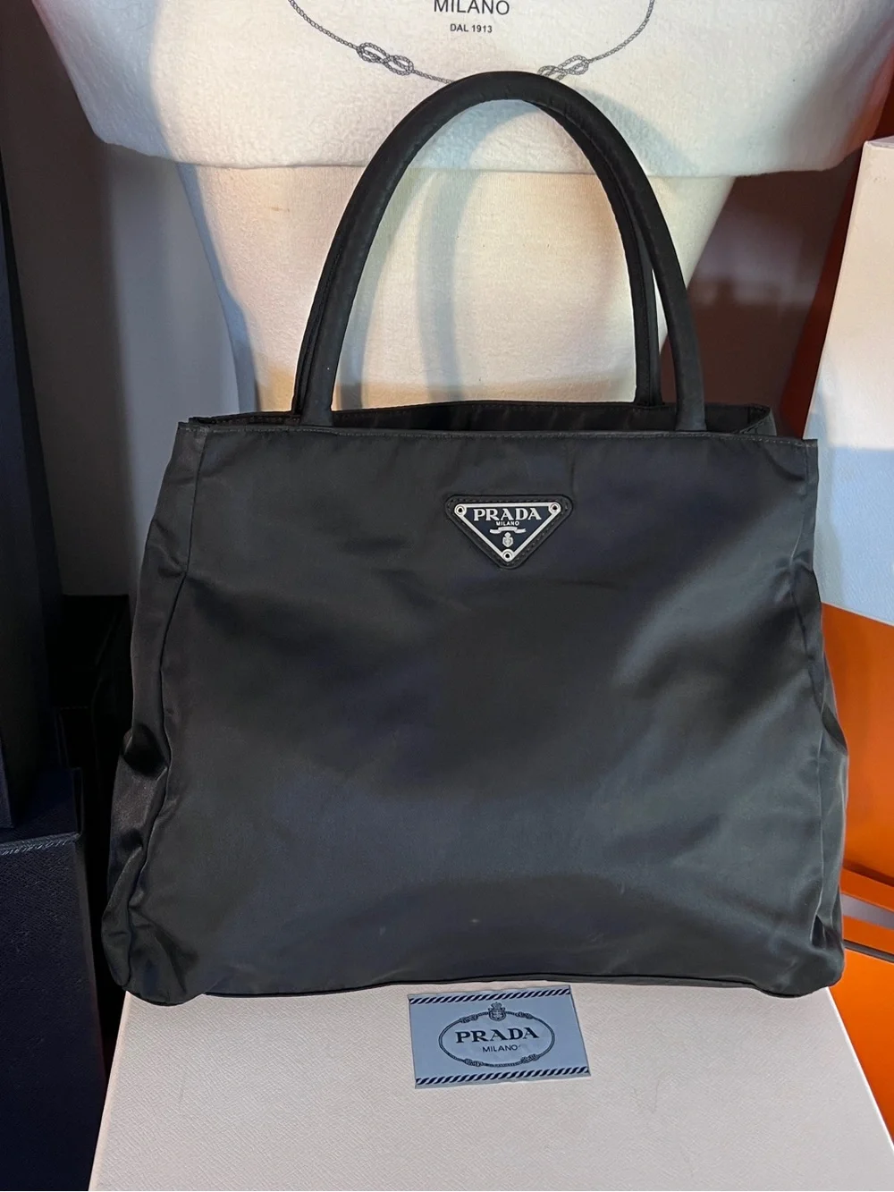 Prada! Absolutely like NEW CONDITION! . Silver hardware! Open to offers always! - Picture 11 of 11